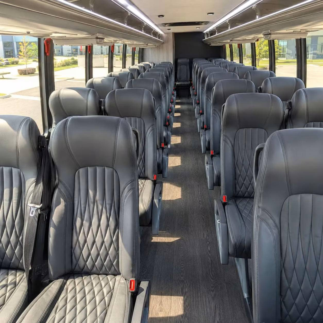 25 passenger minibus inside
