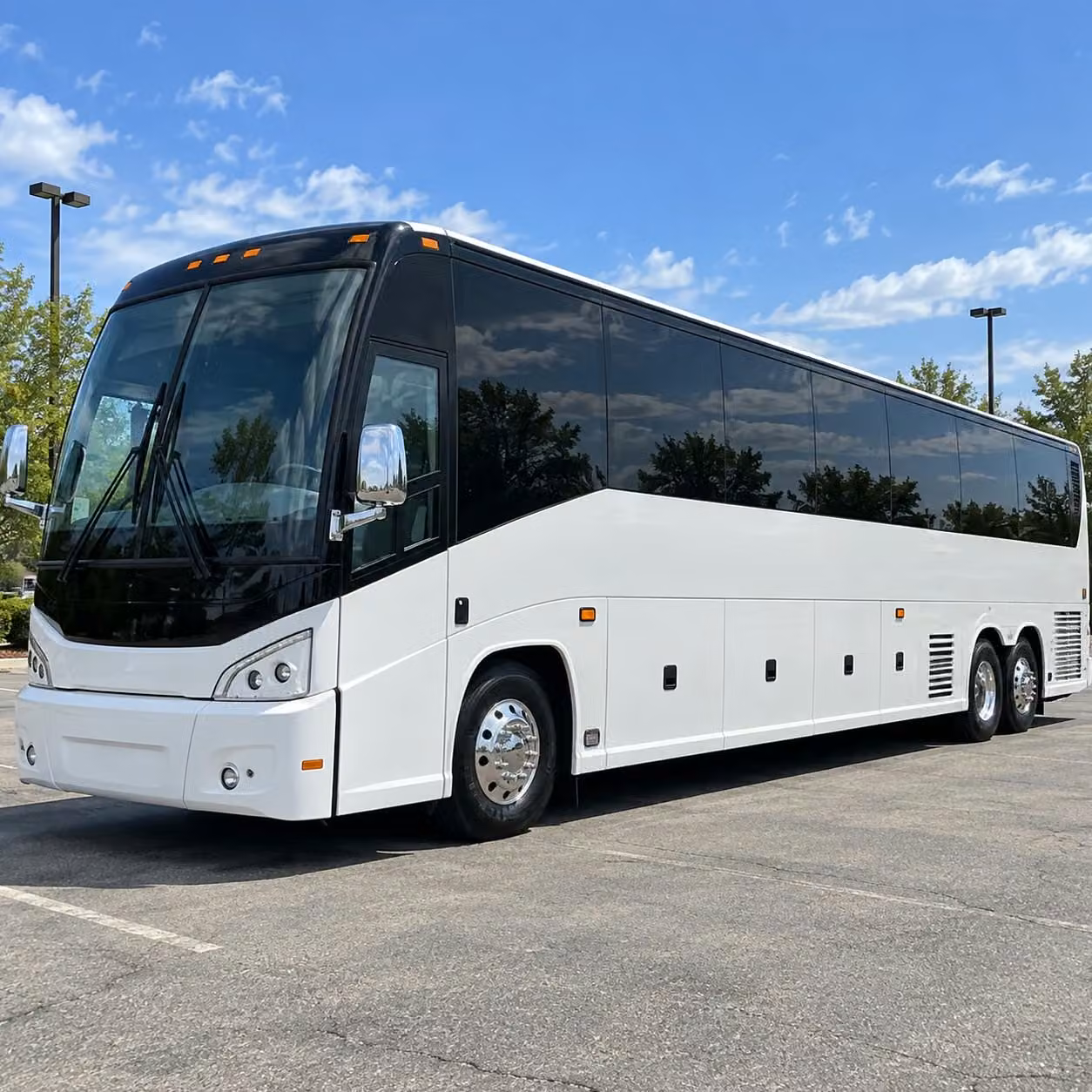 charter buses and minibuses for dubuque fighting saints games at imon arena