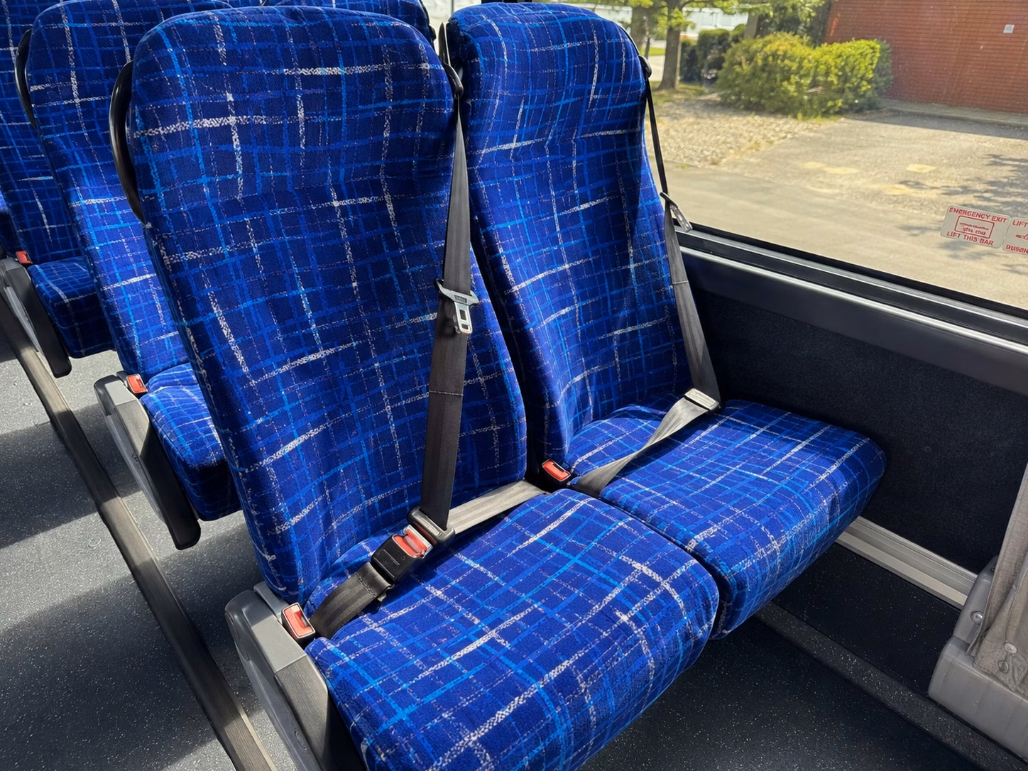 dubuque charter bus rental interior