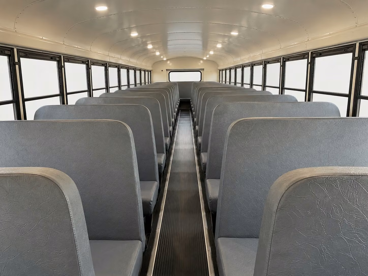 school bus interior