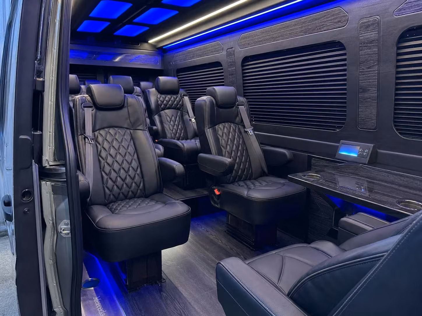 sprinter van transportation for groups and events across dubuque