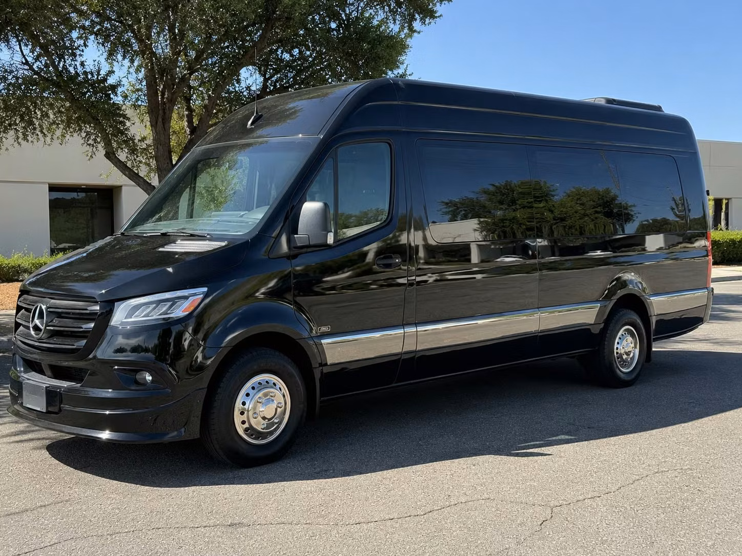 sprinter van with driver